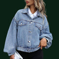 Sophie – eine modische Denim-Jacke mit Volumenschnitt
